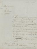 Ofício dirigida ao presidente da Câmara Municipal de Colares proveniente de António Cipriano Carreira, administrador do concelho, solicitando o envio de certidões dos preços médios de todos os géneros do ano de 1848-1849.