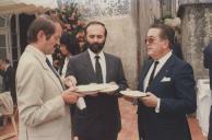Dom Duarte de Bragança, Duarte Pio João Miguel Gabriel Rafael, no Palácio da Pena aquando da visita da família Real Italiana.