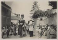 Cabeçudos nas festas de Nossa Senhora do Cabo Espichel na Freguesia de São Pedro de Sintra.