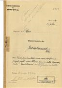 Construção de moradia em Eira do Ulmeiro, Estefânia em nome de João da Conceição, com o Processo nº OB 284/1922, com a licença de construção nº 221 de 16/09/1922.