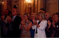 Concerto de Barbara Hendricks e Roland Pöntinen, durante o festival de música de Sintra na sala da música, no Palácio Nacional de Queluz.