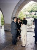 Receção ao Primeiro Ministro de Marrocos e sua comitiva no Palácio Nacional de Sintra, com a presença do Presidente da Câmara Municipal de Sintra, Dr. Fernando Reboredo Seara, durante a sua visita a Sintra.
