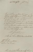 Ofício do Prior Encomendado de Montelavar, José Fortunato de Figueiredo Carvalho, ao Administrador do Concelho de Sintra, solicitando que seja dada ordem ao cobrador Manuel Luís Monteiro, para lhe pagar a côngrua referente a 1854.