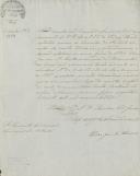 Circular dirigido ao presidente da Câmara Municipal de Colares proveniente de Pedro José de Oliveira chefe da Repartição Central, solicitando as contas da receita ordinária extraordinária e despesa relativas ao ano findo de 1838.
