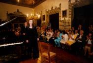 Concerto com Jian Wang / Gretel Dowdeswell, durante o Festival de Música de Sintra, no Palácio Nacional de Sintra.