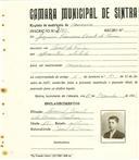 Registo de matricula de carroceiro de 2 ou mais animais em nome de Joaquim Francisco Duarte de Lemos, morador no Casal da Freira, com o nº de inscrição 2373.