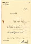 Ampliação de andar em prédio no Mucifal, em nome de Miguel Duarte Lavrador, com o Processo OB nº 459 /1924, com a licença de construção nº 358 de 15 /09 /1924.