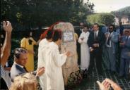 Inauguração da Praça El Jadida em Sintra, antiga Praça D. Fernando II, durante a geminação com o Município de Sintra.