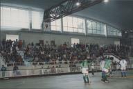 Equipa de hoquei em patins de Sintra disputando um jogo.