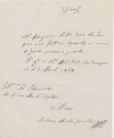 Ofício do prior da freguesia de S. João das Lampas, António Gonçalves, ao Administrador do Concelho de Sintra, informando que no mês de Julho de 1862 não faleceu ninguém.