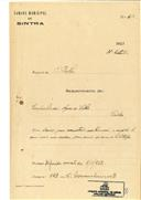 Ampliação de uma casa em Belas em nome de Companhia das Águas de Lisboa, com o Processo OB nº 610/1923, com a licença de construção nº de 453 16/11/1923.