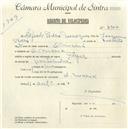 Registo de velocípede de marca Flyer, com o nº 4904, em nome de Alfredo Pedro Marques, morador em D. Maria.
