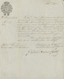 Ofício do governo civil, passada em nome de José António de Azevedo Gentil, secretário geral, dirigida ao presidente da Câmara Municipal de Colares, comunicando a nomeação de António Maria de <span class="hilite">Fontes</span> para o cargo de escrivão da administração do Concelho.