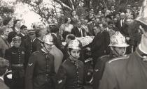 Cerimónia fúnebre de Ferreira de Castro.