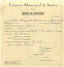 Registo de velocípede de marca Cicles Pombal, com o nº 7020, em nome de Vítor Augusto Rodrigues, morador em Sintra.