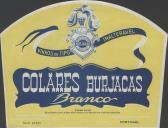 Rótulo para garrafão de vinho branco Burjacas.