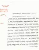 Informação sobre uma sentença cível passada a favor do procurador de São João das Lampas devido aos capitulos de visita aquela paróquia.  