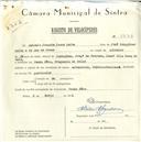 
Registo de velocípede de marca Nacional, com o nº 5678, em nome de António Joaquim Jesus Leite, morador em Venda Seca.