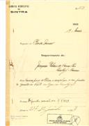 Ampliação de um prédio no Zambujal, Cacém, em nome de Joaquim Ribeiro de Carvalho, com o processo OB n.º 258/1923, com a licença de construção n.º 237 de 22/06/1923. Trata-se da Quinta da Bela Vista anteriormente designada por Quinta da Fonte.  
