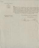 Ofício dirigido ao presidente da Câmara Municipal de Colares proveniente de Olimpio Joaquim de Oliveira, secretário geral do governo civil de Lisboa, referente às leis antigas para se arquivarem no arquivo camarário.