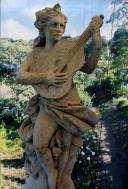 Estátua no Palácio Nacional de Queluz, aquando o Concerto de Grigory Sokolov, durante o Festival de Música de Sintra.