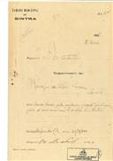 Construção de uma casa na Rua do Paço, Sintra em nome de Henrique da Silva Soares, com o Processo OB nº 104/1924, com a licença de construção nº 120 de 17/04/1924.