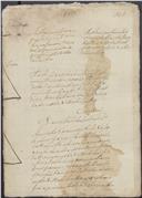 Feito cível de conta de testamento de Ana Paula Rosa de Castro, moradora na Vila de Sintra, cujo testamenteiro foi o seu marido Paulo José da Fonseca Cabral, morador no mesmo lugar.