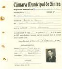 Registo de matricula de carroceiro de 2 ou mais animais em nome de João Rodrigues Jorge, morador na Quinta do Cosme, com o nº de inscrição 2166.