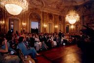 Concerto com Vag Papian e Maxim Vengerov, durante o festival de música de Sintra, na sala de música do Palácio Nacional de Queluz.