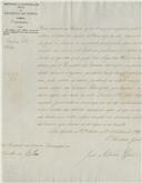 Circular dirigida ao presidente da Câmara Municipal de Belas proveniente de José António Lopes,  secretário geral do distrito administrativo, enviando decreto sobre os vereadores das Câmaras Municipais que foram eleitos durante o regime da abolida carta constitucional, que passam a ser votados nas primeiras eleições das Câmaras Municipais.