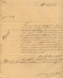 Ofício do Comandante do Regimento de Cavalaria nº 4, José Rodrigues da Silva, ao Administrador do Concelho de Sintra, pedindo que seja intimado para regressar ao quartel o soldado João Francisco, morador em Mem Martins.