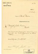 Ampliação de uma casa em Paiões em nome de Maria José Coelho Pereira com o Processo OB nº 102/1925, com a licença de construção nº 153  de 04/06/1925.