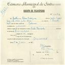 Registo de velocípede de marca Cycles Pombal, com o nº 5293, em nome de Guilherme Alves Rodrigues, morador em Galamares.