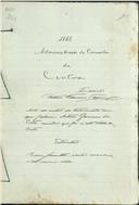 Autos de contas de testamento de António Germano, morador na Vila de Sintra, freguesia de São Martinho.