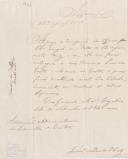 Ofício de Francisco de Paula, da Casa Pia de Lisboa, ao Administrador do Concelho de Sintra, informando que lhe foi entregue dois menores, Luís da Costa e Maria da Costa, na Casa Pia.