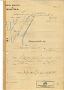 Ampliação de moradia em São Pedro em nome de Manuel Simões, com o Processo nº OB 128/1921, com a licença de construção nº 65 de 07/1920.