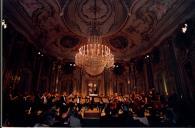 Concerto da Orquestra Gulbenkian com Pedro Burmester durante o Festival de Musica de Sintra, na sala da música do Palácio Nacional de Queluz.