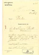 Ampliação de uma casa em Belas em nome de Carlos Ferreira Bastos, com o Processo OB nº 208/1923, com a licença de construção nº 157 de 08/05/1922.