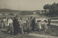 Comitiva da Câmara Municipal de Sintra de visita à Serra da Piedade.