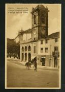 Cintra. Largo da Vila. Estação telegrafo postal e antiga torre da cadeira.