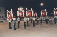 Desfile das marchas populares.