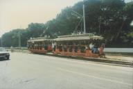 Elétrico de Sintra no Pinhal da Nazaré.