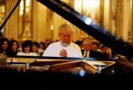 Concerto de piano de Nelson Freire, na sala da música do Palácio Nacional de Queluz, durante o Festival de Música de Sintra.