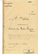 Construção de uma casa no Carrascal em nome de António dos Santos Ferreira, com o Processo OB nº 169/1924.