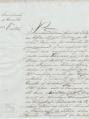 Ofício dirigido ao presidente da Câmara Municipal de Colares proveniente de António Gomes Barreto, administrador do concelho, solicitando certidões dos rendimentos de foros de Colares em 1836.