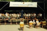 Atuação de uma banda filarmónica com o apoio do Pelouro da Cultura da Câmara Municipal de Sintra.