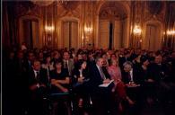 Concerto com Maria João Pires e Rufus Müller, durante o festival de música de Sintra, na sala da música do Palácio Nacional de Queluz.