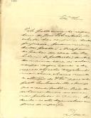 Ofício do Juiz Ordinário da freguesia de Colares, Cândido Jesus dos Santos, ao Administrador do Concelho de Sintra,
comunicando a morte do recebedor das congruas, José Sebastião.