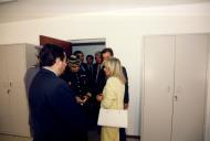 Inauguração da Esquadra da G.N.R. em Casal de Cambra, com a presença do Ministro da Administração Interna, Dr. Jorge Coelho e da Presidente da Câmara Municipal de Sintra, Drª Edite Estrela.