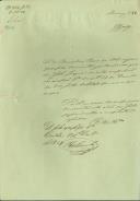 Atestado passado pelo Regedor Francisco António Rapozo, da Paróquia de Almargem do Bispo, comprovando que Joaquim, filho de Bernardino Prior, presta assistência e amparo ao seu pai.